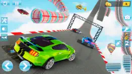 mega racing car crash stunt iphone screenshot 1