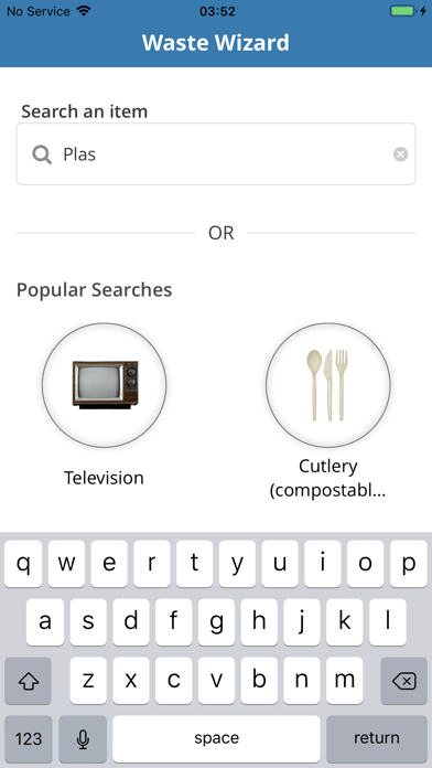 Otter Tail County Waste Wizard Screenshot