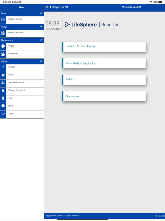 Screenshot #5 pour LifeSphere Reporter-MI