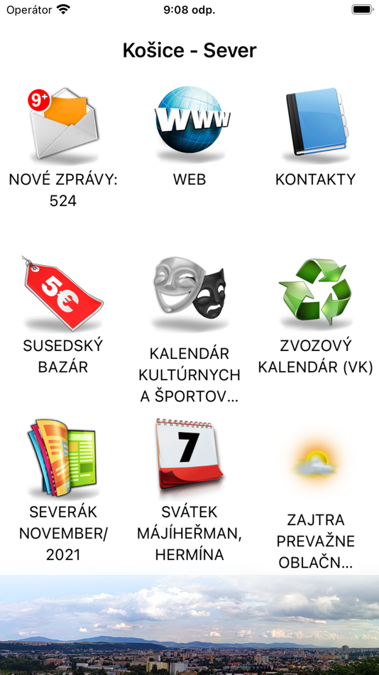 Košice - Sever (iOS) Podle: adsupra s.r.o.