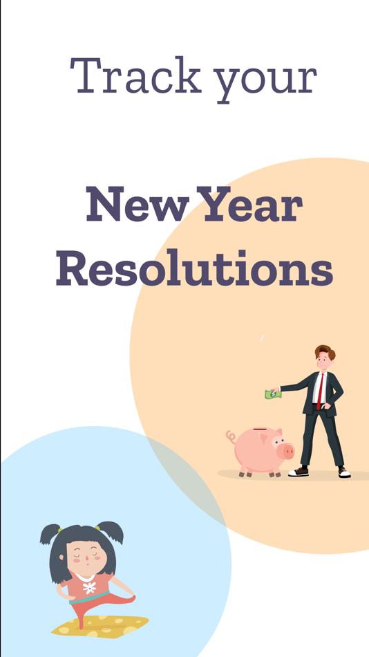 #1. Ubjective: resolutions tracker (iOS) Podle: Fancygames, Ltd.
