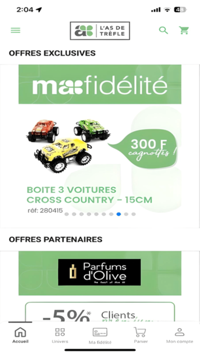 Mafidélité Screenshot