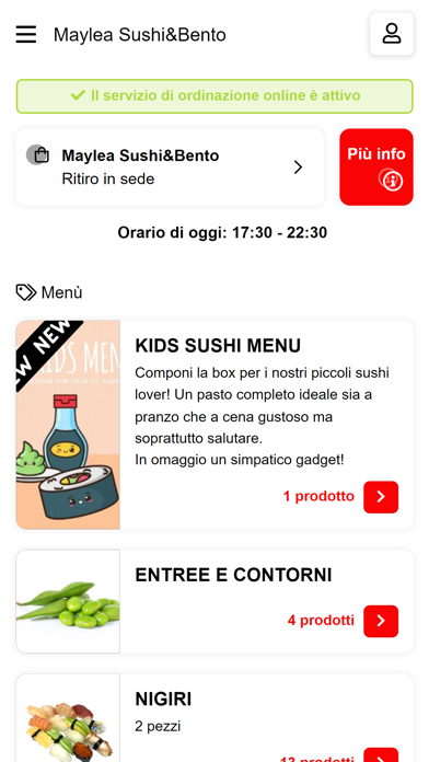 Maylea Sushi&Bento Screenshot