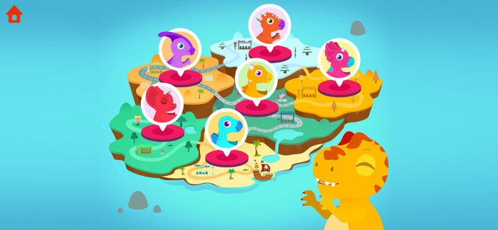 Dinosaur Bus Kids Car Games