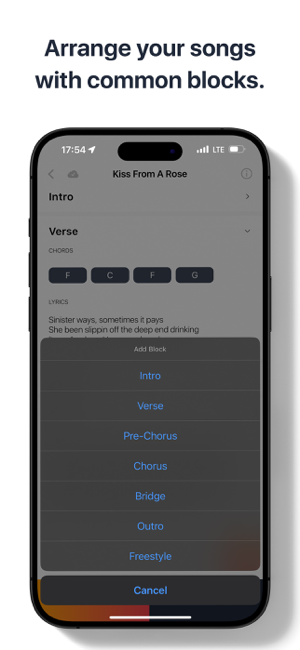 ‎Songwriter Pro: Lyric Studio Screenshot