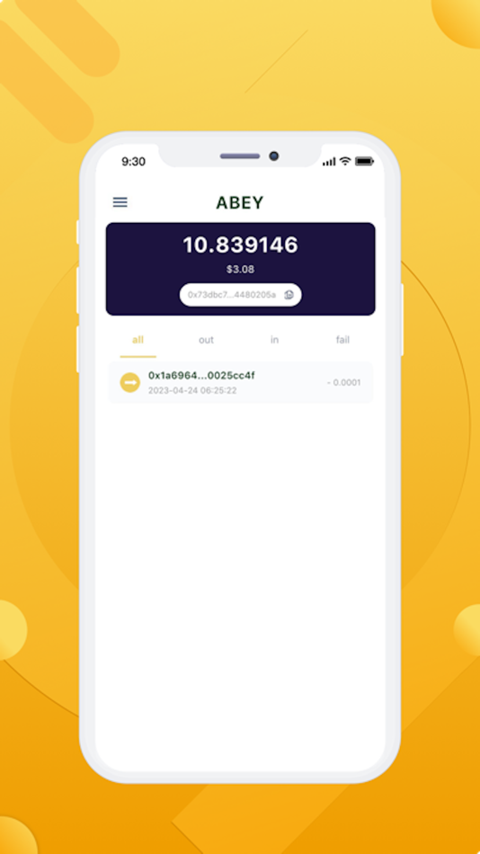 #4. ABEY 3.0 Wallet (iOS) 由: appsnap.net