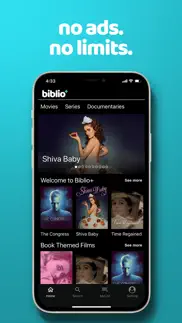biblio+: watch movies & tv iphone screenshot 4