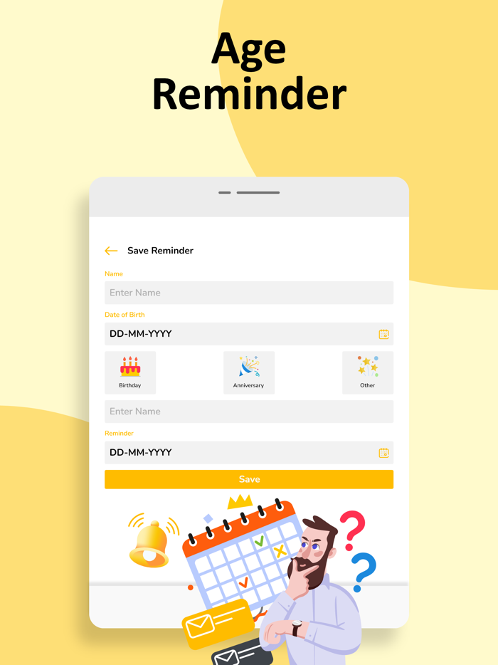 Chronological Age Calculator.