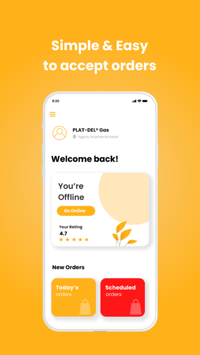 PLAT-DEL® Vendor Screenshot