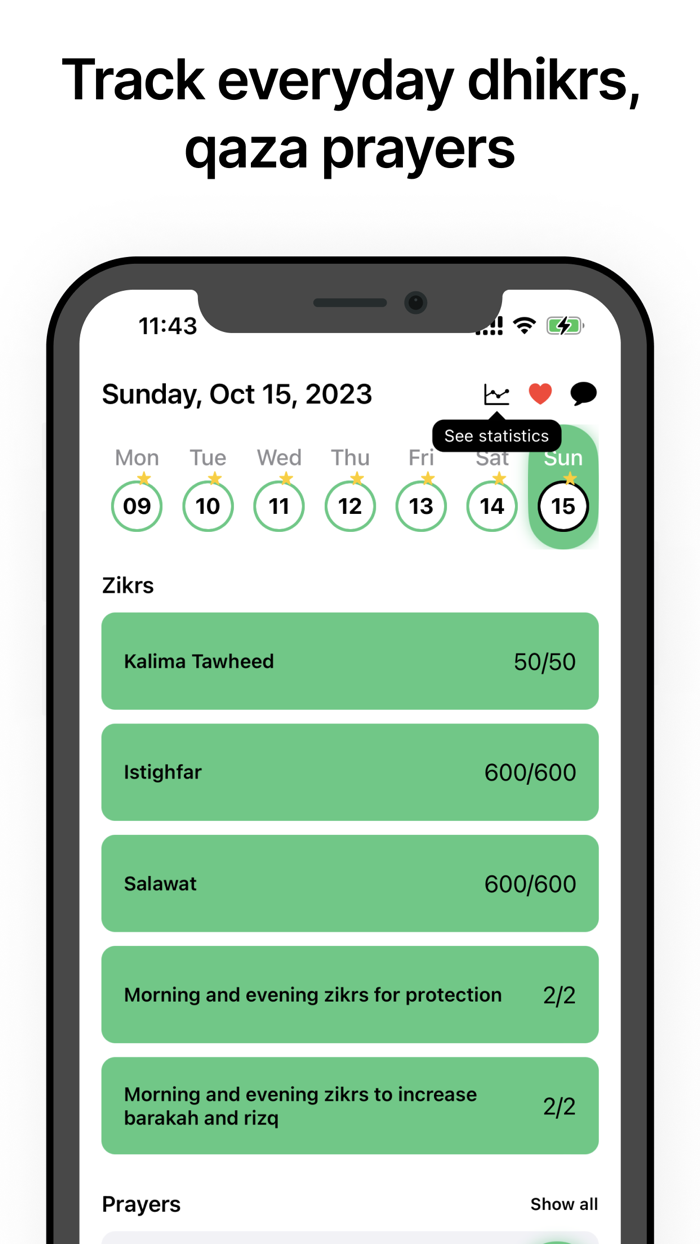 ZikrApp Tasbih Tracker Dua