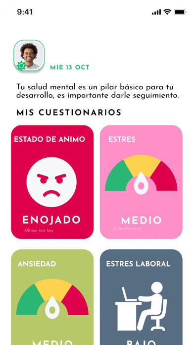 Hexalud Wellness App Screenshot
