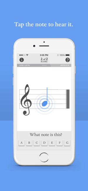 ‎Mavi Not Müzik Flash Kartları Ekran Görüntüsü