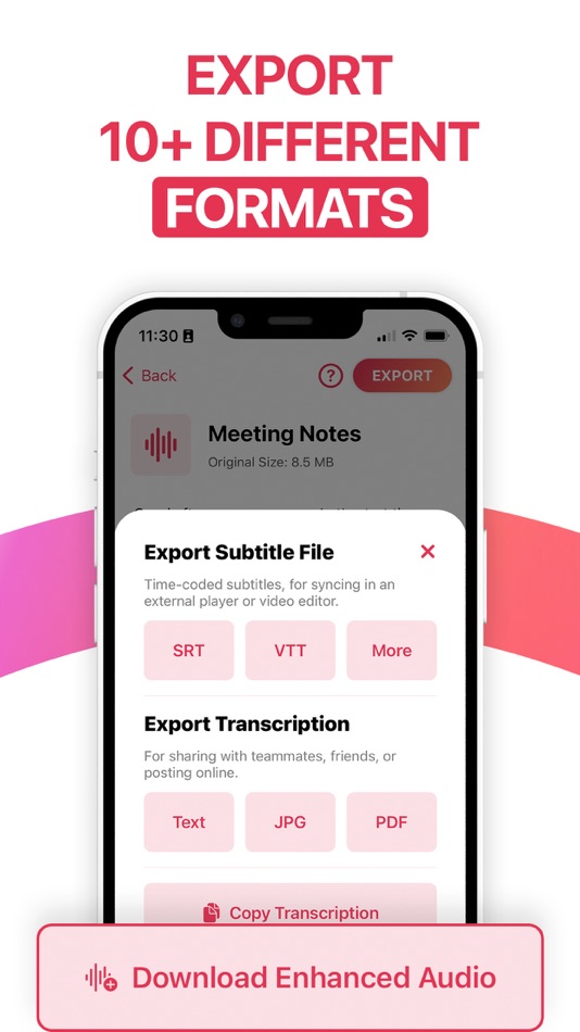 #4. Transcribe Audio Video Voice (iOS) 게시자: Take Agency, LLC