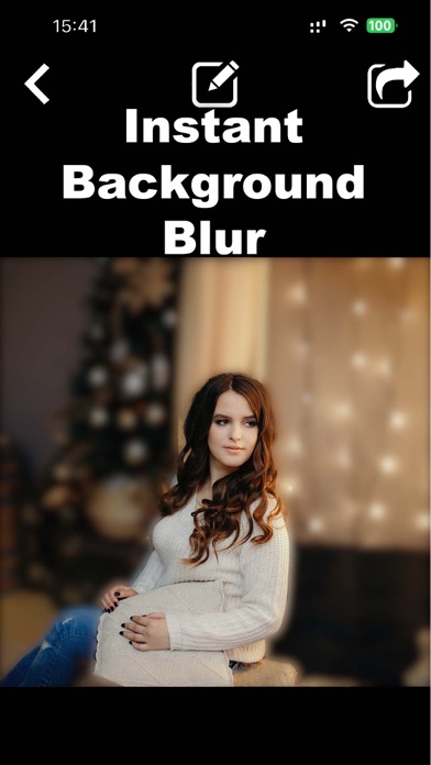 Blur Photo Background - Editor Screenshot