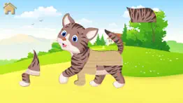 puzzles for kids・funny animals iphone screenshot 2