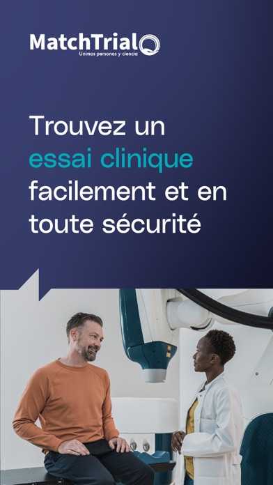 Screenshot #1 pour MatchTrial - Essais Cliniques