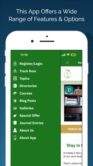 Natural Wellness Healthcare Screenshot