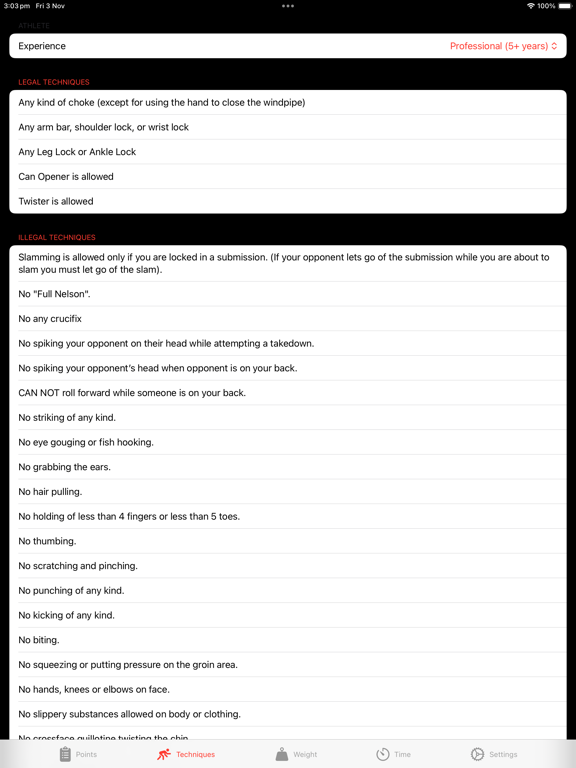 Screenshot #6 pour ADCC Rules