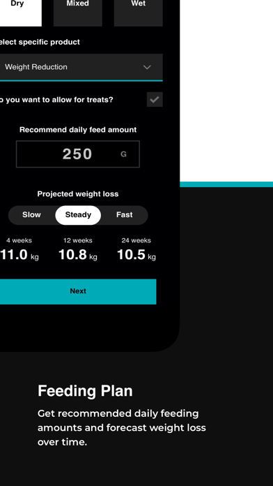 SPECIFIC Weight Management app Screenshot