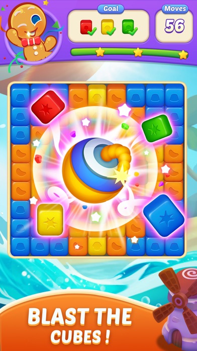 Candy Blast Fever: Cookie Bomb Screenshot