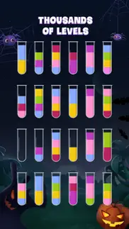 sort water color puzzle iphone screenshot 1