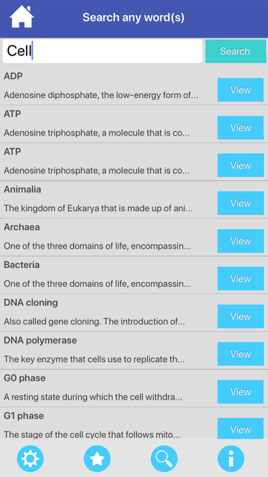 High School Biology Flashcards Screenshot