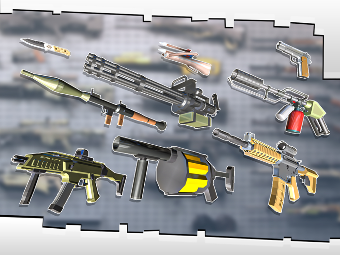 Fight for Survivor Alphabet 3D