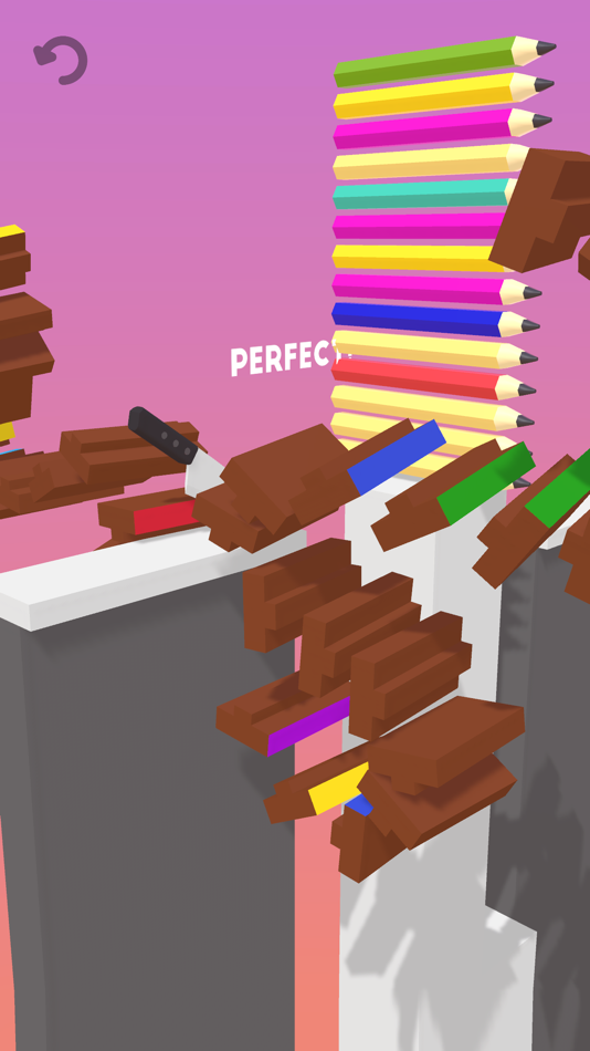 #1. Slide Stack 3D - Cut Rush Game (iOS) 由: Huu Nguyen