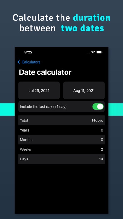 Date + Time Calculator Screenshot