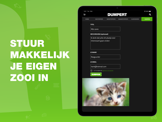 Dumpert iPad app afbeelding 5