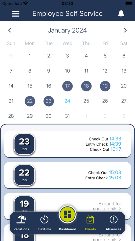 #8. Essential Employee (iOS) By: Actuasys, Lda