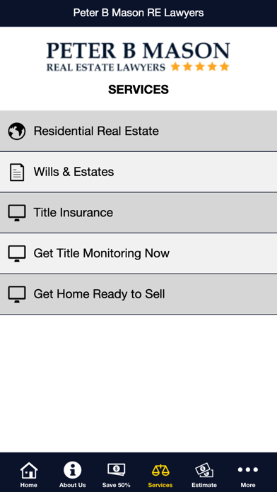 Peter B Mason Real Estate Law Screenshot