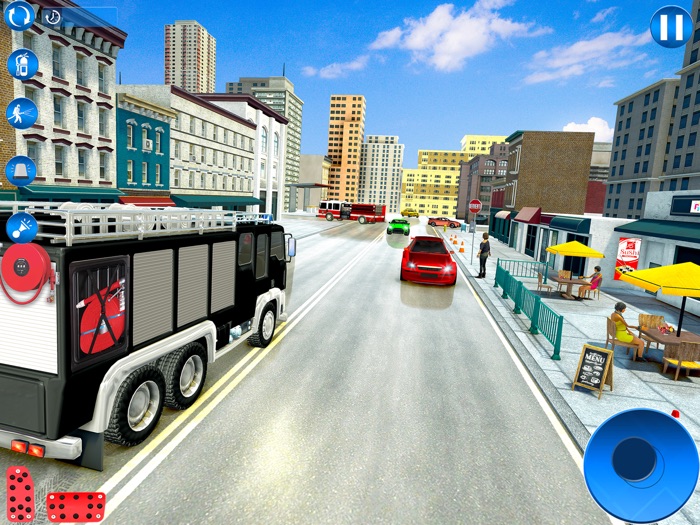 Emergency Police Firetruck 911