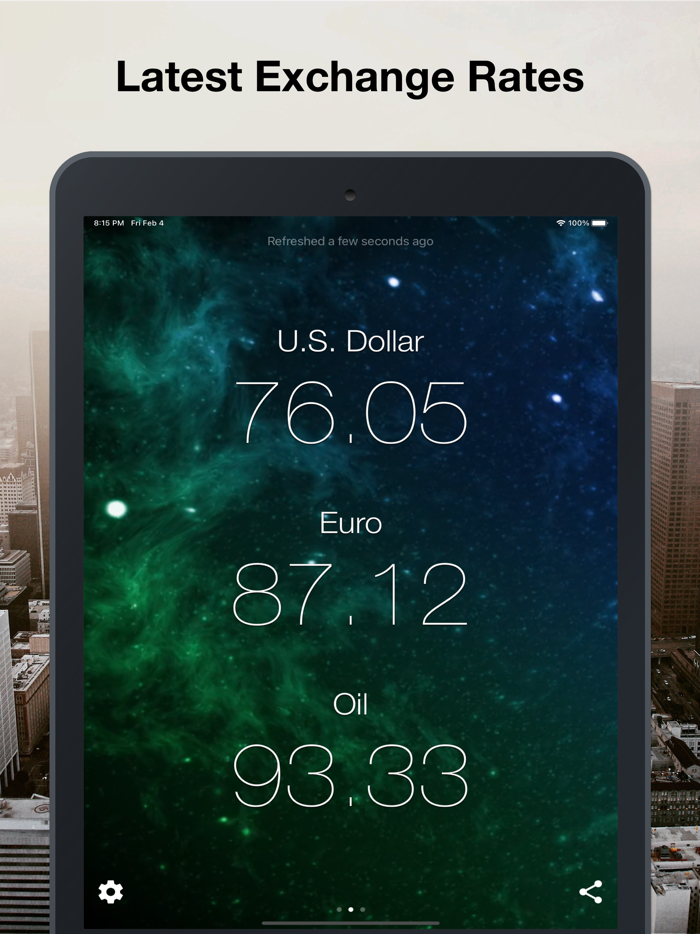Exchange rates oil price