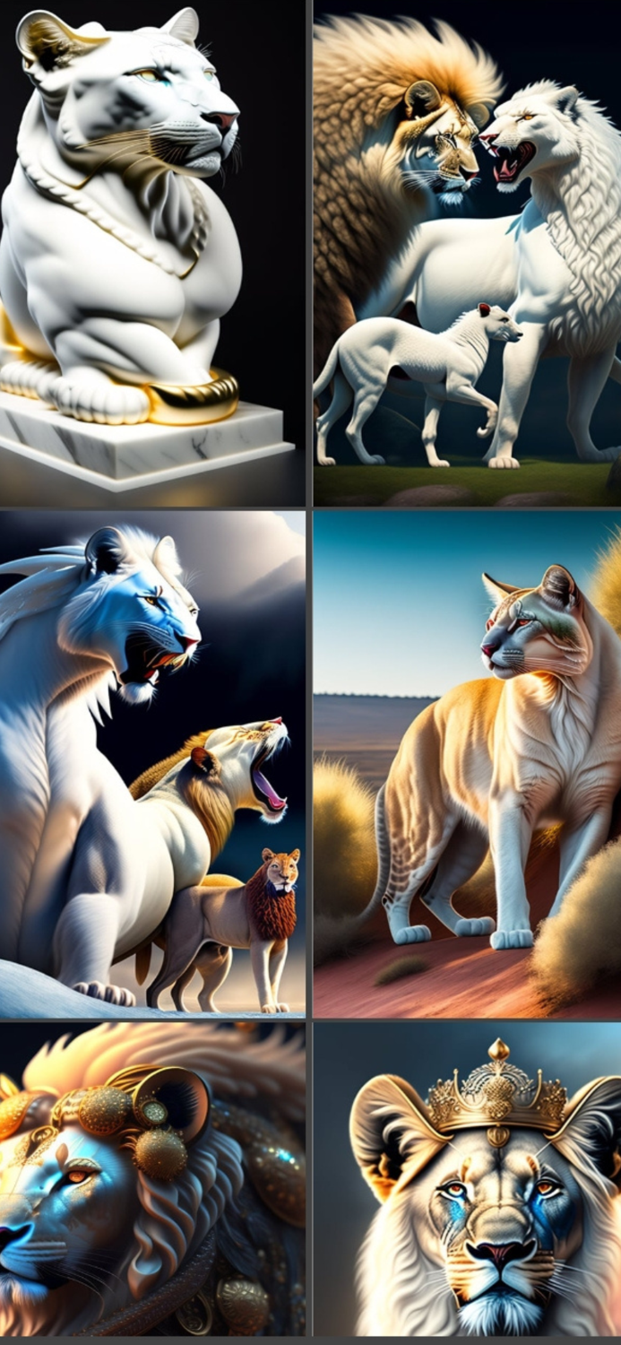 White Lion Wallpapers