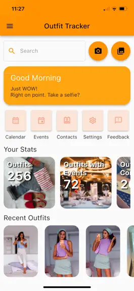 Game screenshot Outfit Tracker: Diary Planner mod apk