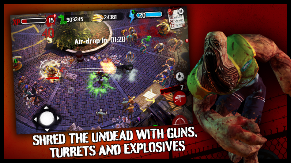#3. Zombie HQ (iOS) 由: Rebellion Games
