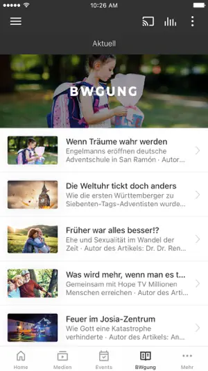 Freikirche der STA in BW screenshot 3