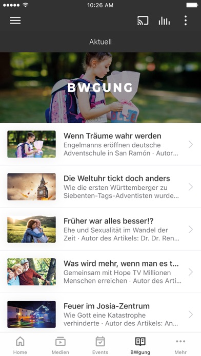 Screenshot 3 of Freikirche der STA in BW App
