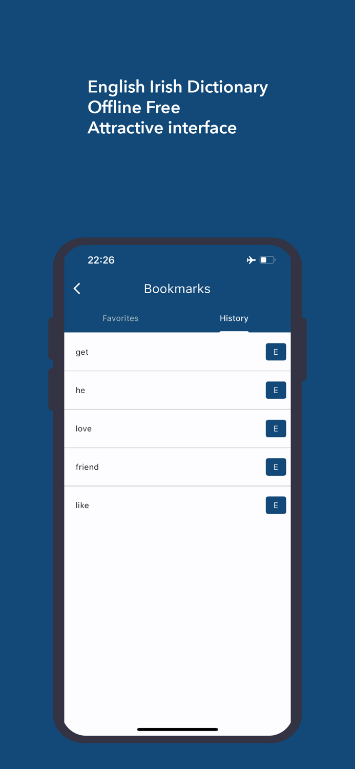 Dictionary English Irish