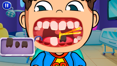 Vlad and Niki: Dentist Game Screenshot