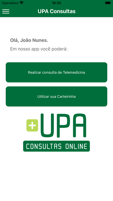 UPA Consultas Screenshot