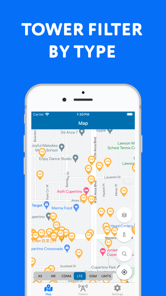 #5. Cellular Tower - Signal Finder (iOS) 由: Aleksandr Alekseev