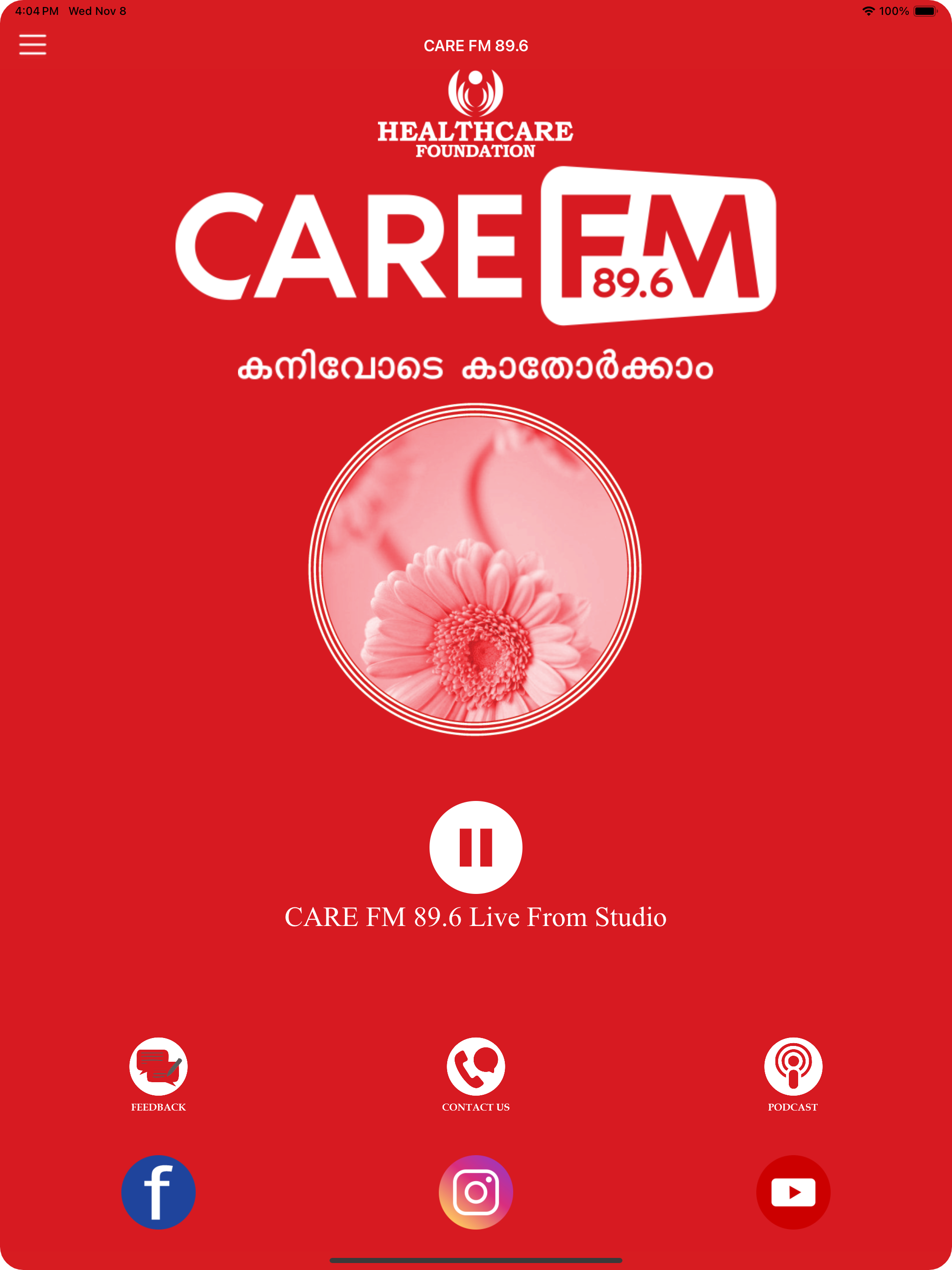 CARE FM 89.6 screenshot 4