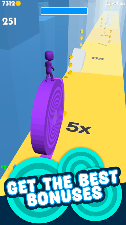 #1. Layers Roll (iOS) 由: Prota Games Studio