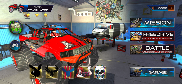 Mega Monster Truck Offroad 4x4