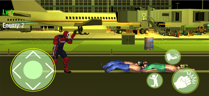 Bodybuilder Fight Karate Games