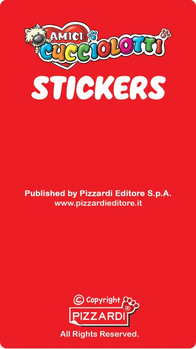 Stickers Amici Cucciolotti Screenshot