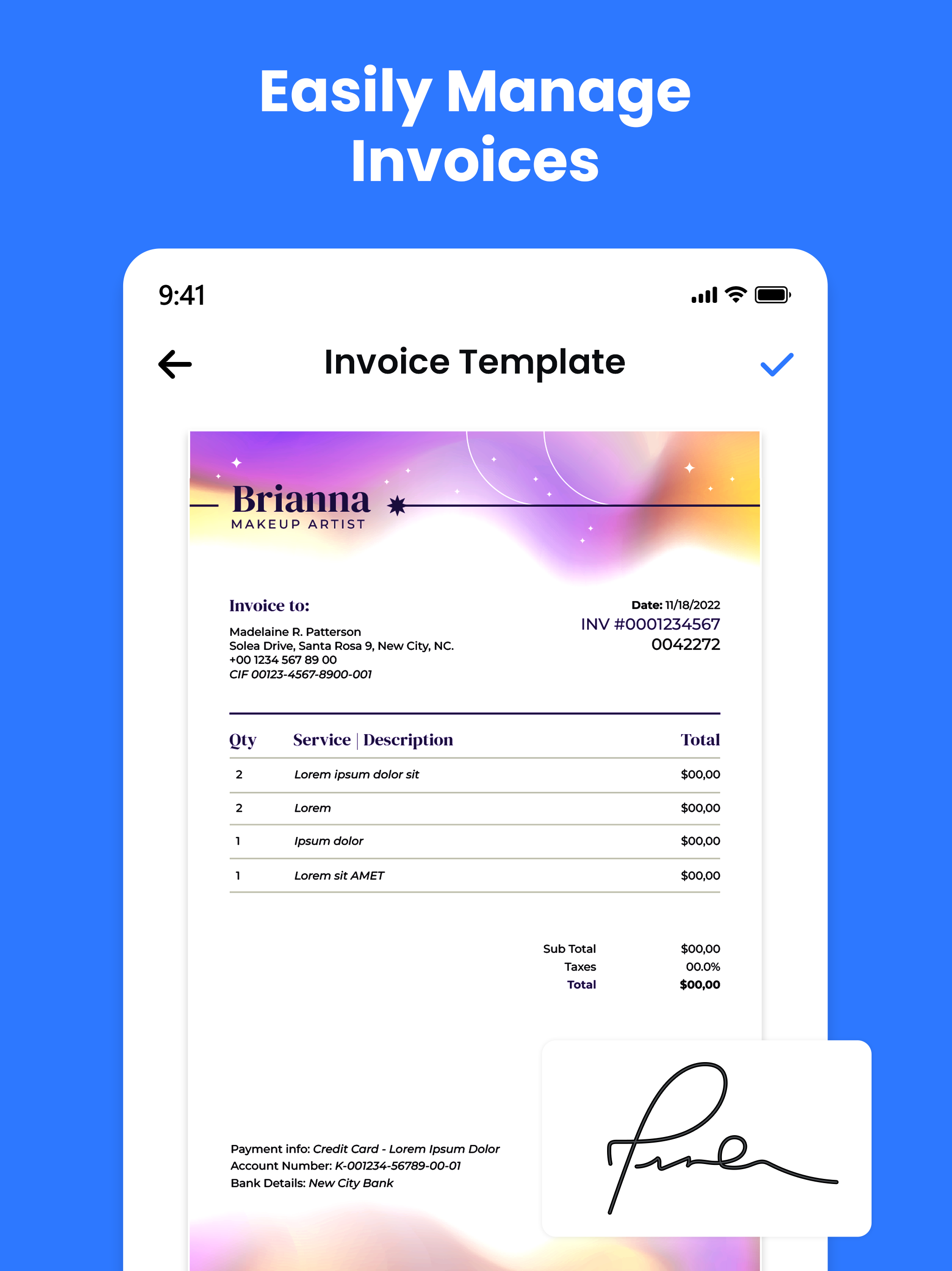Invoice Maker - Estimate Maker