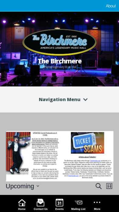 The Birchmere Screenshot